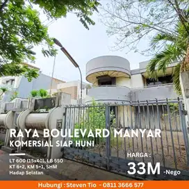 HOT COMMERCIAL AREA  Raya Boulevard Manyar