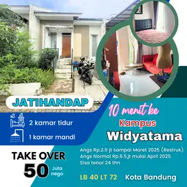 Rumah di Jatihandap Kota Bandung  Take Over Kredit 10mnt ke Widyatama