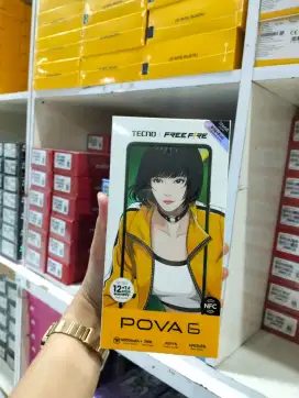 TECNO POVA 6 RAM 8/256GB BNIB - SEGEL BOX GARANSI RESMI 1 TAHUN