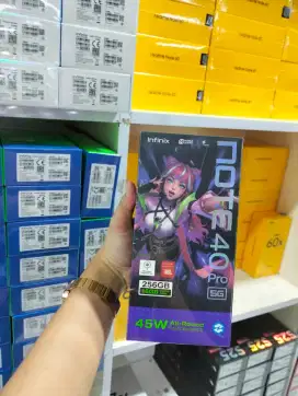 INFINIX NOTE 40 PRO 5G RAM 8/256GB BNIB - SEGEL BOX GARANSI RESMI