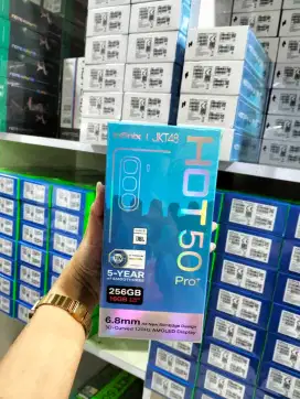 INFINIX HOT 50 PRO+ RAM 8/256GB BNIB - SEGEL BOX GARANSI RESMI 1 TAHUN