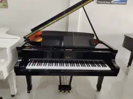 Grand piano petrof hitam