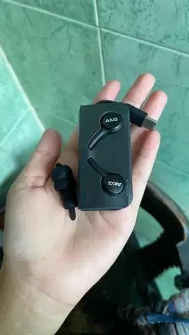 Earphone Hedset Samsung AKG Type C Note 10 S20+  Ngebass Ori 100%