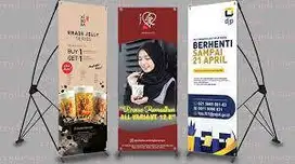 SPANDUK / X BANNER / BACKDROP DELIMA PRINTING DI JAKARTA SELATAN
