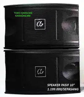 SPEAKER KARAOKE 10 INCHI  harga sepasang 1.2JUTA stock terbatas