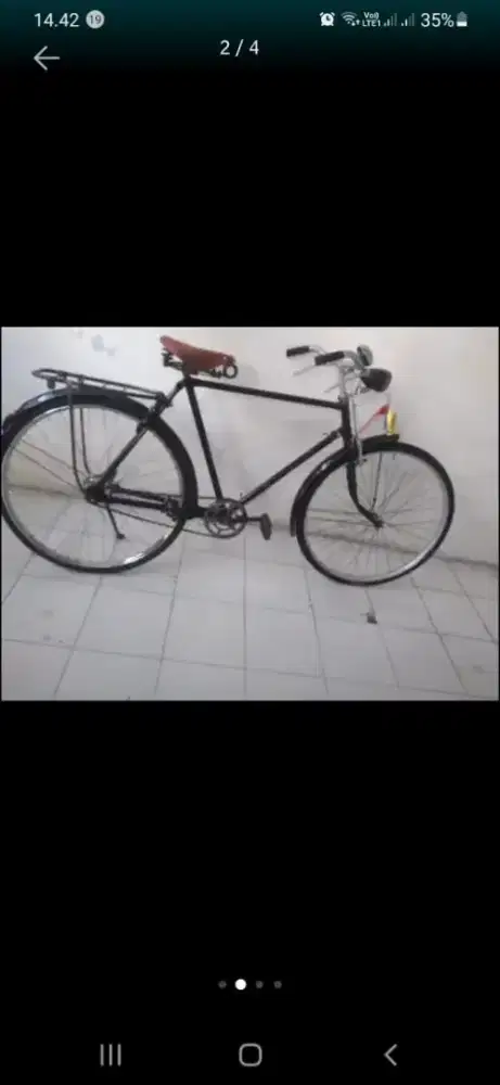 Raleigh sepeda ontel normal