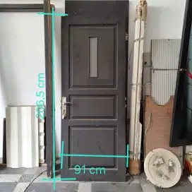 Pintu Daun Kamper Oven Minimalis Finish Cat