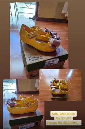 Sepatu Mini Melissa anak