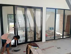 Pintu lipat aluminium