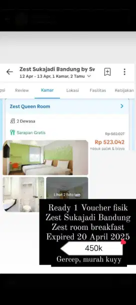 Voucher hotel murah