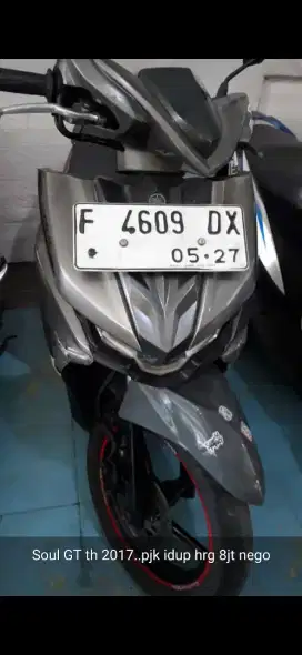 MIO SOUL GT 125 PAJAK PANJANG