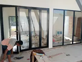 Pintu lipat aluminium
