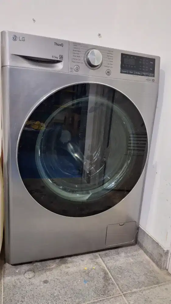 (DIJUAL) MESIN CUCI LG FRONT LOADING 8.5 KG ThinQ Like New