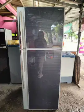 Kulkas Toshiba Jumbo 400 liter normal orisinil