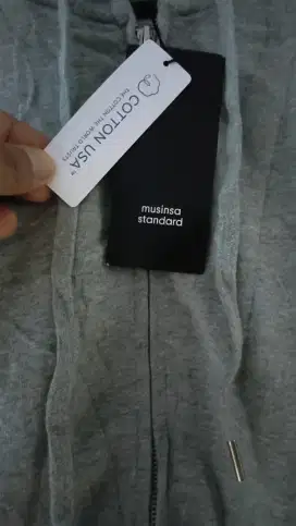 Hoodie Zipper Musinsa Standar size xl