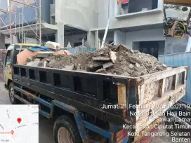 Jasa buang puing sampah