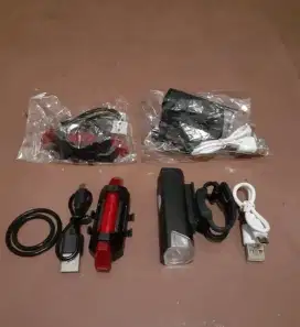 Lampu Sepede Set Depan Belakang