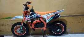 Mini trail 50cc gress mesin tarik