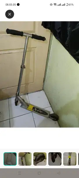 Dijual Scooter Manual siap pakai