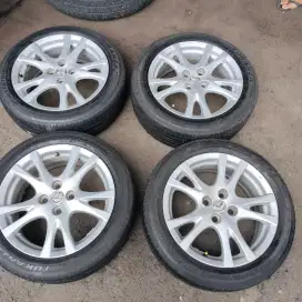 Velg original Mazda 2 ring 16 pcd 4x100 ban 185/55 R16 4pcs