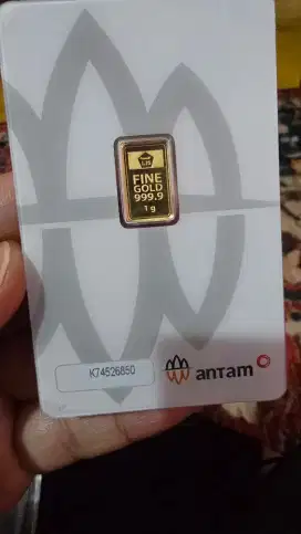 LOGAM MULIA ANTAM CERTIEYE 1 GRAM 2025