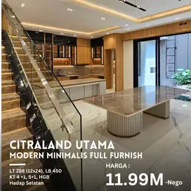 Dijual Rumah Baru luxury Custer DEPAN Citraland Utama ️3 Lt