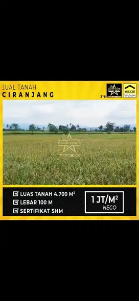 Dijual Tanah Ciranjang Strategis