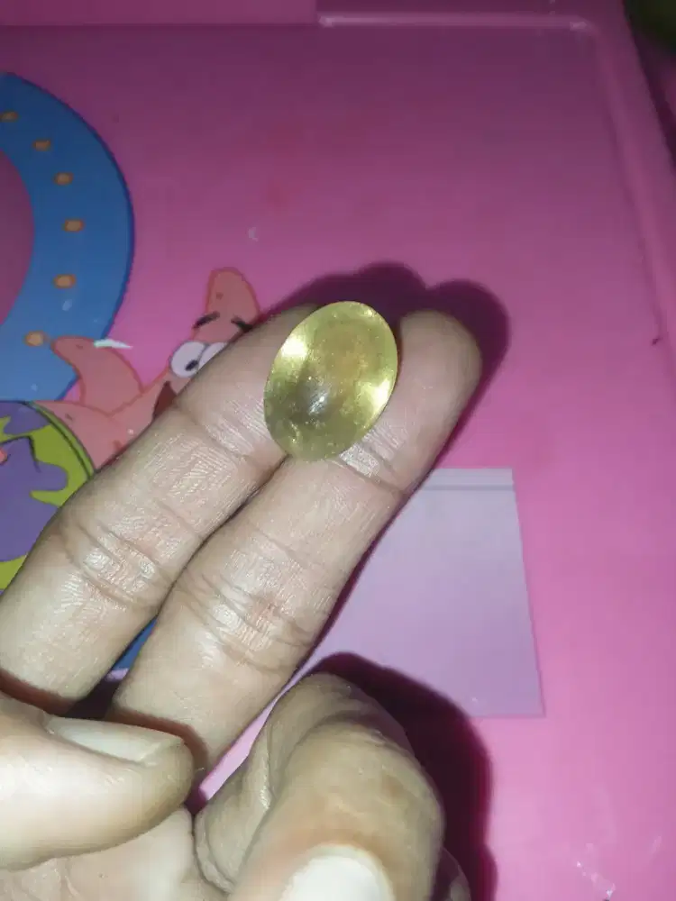 Batu natural kecubung bensin Kalimantan