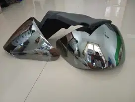 Dijual slebor kolong beat dan 2 visor helm