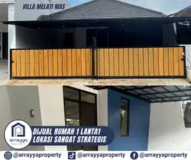 DIJUAL RUMAH BARU 1 LANTAI DI VILLA MELATI MAS -MR29