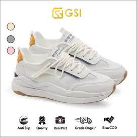 Sepatu Sneakers Import Sepatu Wanita Trendy Casual Wanita Import