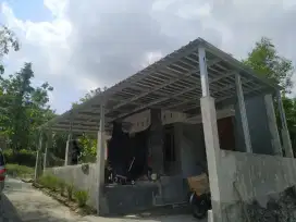 Kanopi Baja Ringan Galvalum ARIF TRUSS Pilihan HEMAT KUAT Biaya Nego