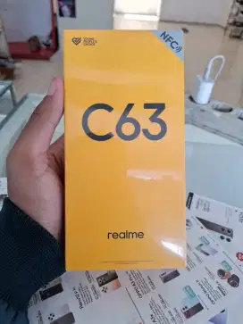 Realme C63 ram 6/128 Baru garansi resmi Warna Biru