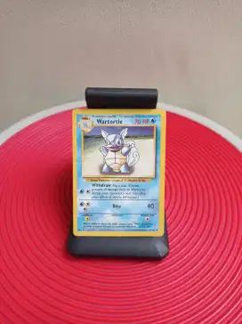 Kartu pokemon TCG retro wartortle 7.5 near mint