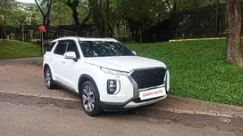Hyundai Palisade 2.2L Signature 2022 White On Burgundy