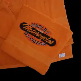 Handuk towel harley davidson weite motorcycle