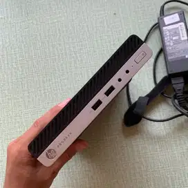 Dijual mini pc hp prodesk pro desk 400 g3 core i3 gen 7 ram 4gb origin
