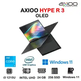 LAPTOP AXIOO HYPE R 3 OLED | i3 1215U 24GB 256GB WINDOWS 11