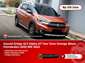 [LOW KM 26RB] Suzuki Ertiga XL7 Alpha AT Two Tone Orange 2022/2023