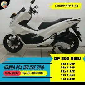 HONDA PCX 150 CBS 2019 KREDIT DP 800RIBU ANGSURAN SANGAT TERJANGKAU