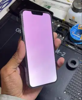 LCD IPHONE 13 PRO MAX SERIES WHITE SCREEN DAN LAYAR BERGARIS