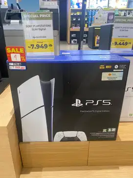 PS5 slim Digital stik 1 Garansi sony 1 Tahun