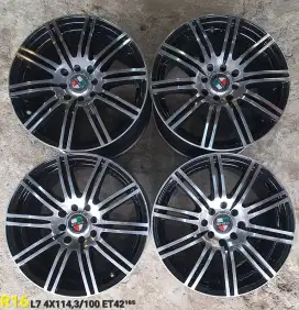 Jual beli velg mobil enzo r16 4x100 4x114,3 avanza xenia livina dll