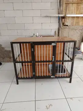 Kandang kucing alumunium