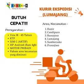 Lowongan Kerja Kurir Lumajang