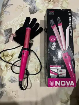 Preloved Nova 2in1 curly and straightener