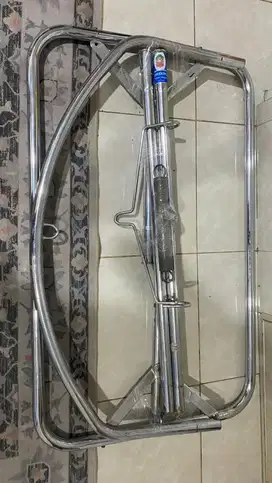 Ayunan Bayi dan Balita Portable Stainless