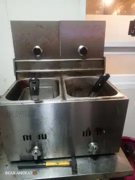 JUAL DEEP FRYER GAS 2 TUNGKU