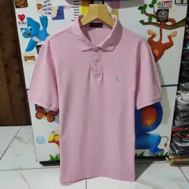 Kaos polo shiet Hazzys colour pink Size L