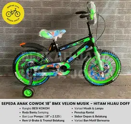 PROMO BARU Sepeda Anak Cowok 18” BMX Velion Centrum Musik MURAH